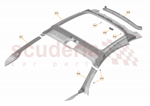 Part Diagram for McLaren 13N1901GP