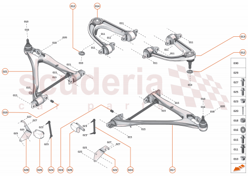 Part Diagram for McLaren 11S3558CP