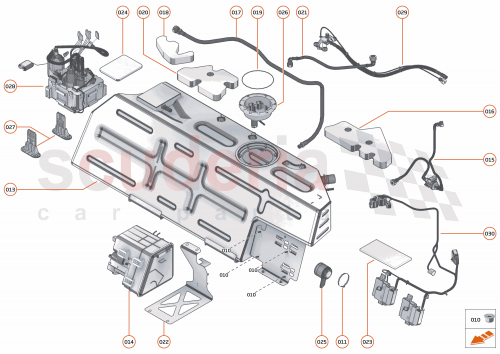 Part Diagram for McLaren 16FC010CP