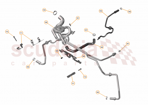 Part Diagram for McLaren 11GA013CP