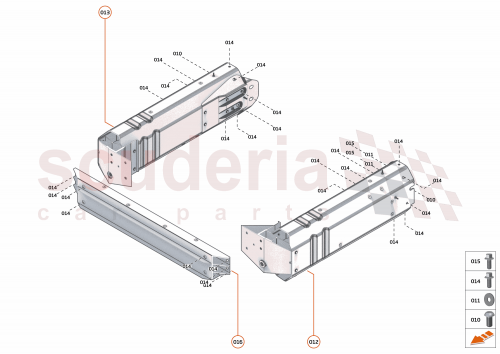 Part Diagram for McLaren 23AA207CP