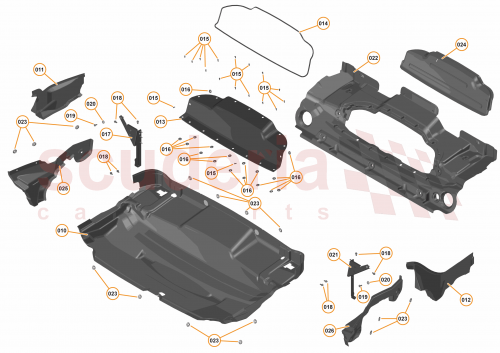 Part Diagram for McLaren 11AA018SP
