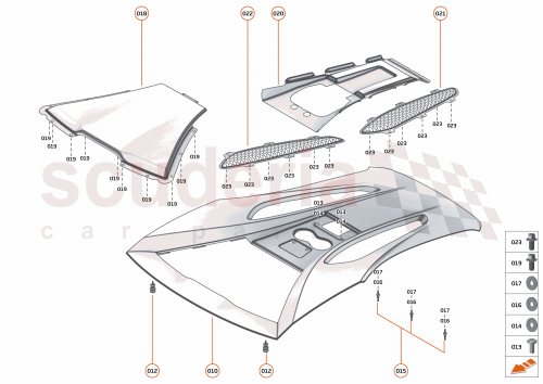 Part Diagram for McLaren 13A7130CP