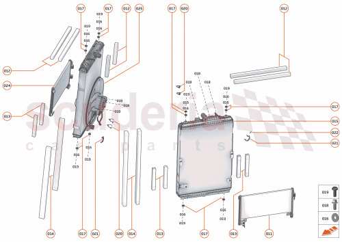 Part Diagram for McLaren 16FC135CP