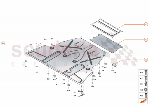 Part Diagram for McLaren 14A2666CP