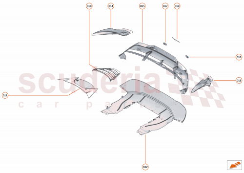 Part Diagram for McLaren 14A4680CP
