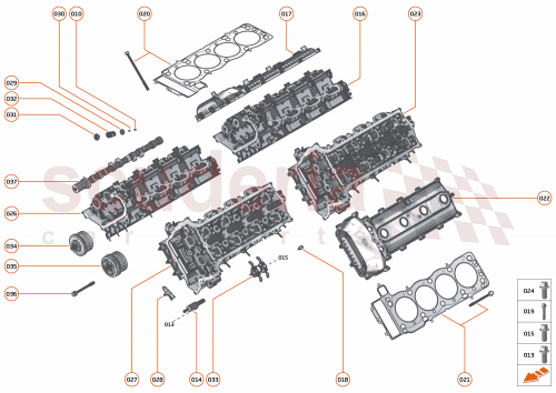 Part Diagram for McLaren 11F1152CP
