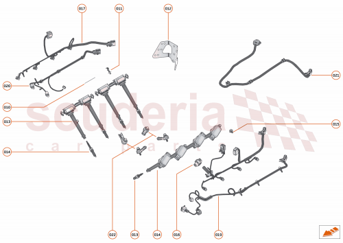 Part Diagram for McLaren 11F1892CP