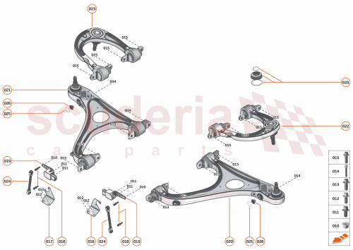 Part Diagram for McLaren 14BA246CP