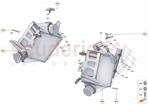 Part Diagram for McLaren 14MA116RP