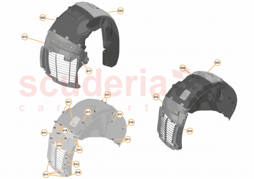 Part Diagram for McLaren 13A7099GP
