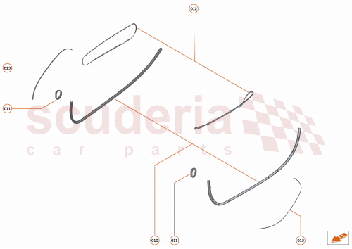Part Diagram for McLaren 16AF223CP