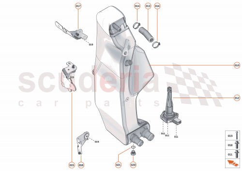 Part Diagram for McLaren 16FC428CP