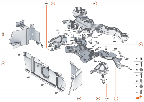 Part Diagram for McLaren 14M1250CP