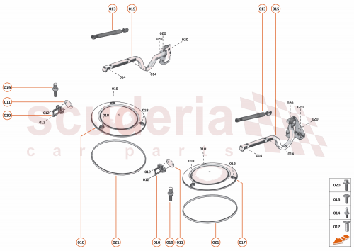 Part Diagram for McLaren 00RC151