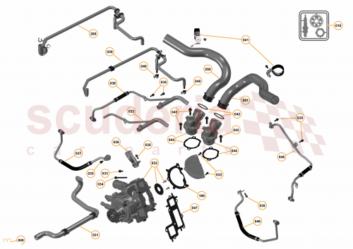 Part Diagram for McLaren 11F0691CP