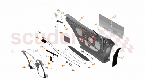 Part Diagram for McLaren 11A4509CP