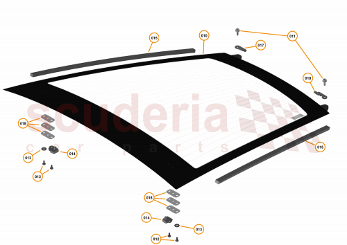 Part Diagram for McLaren 14AC593CP