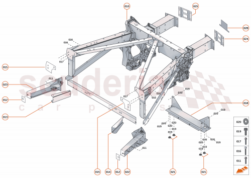 Part Diagram for McLaren 28AA548CP