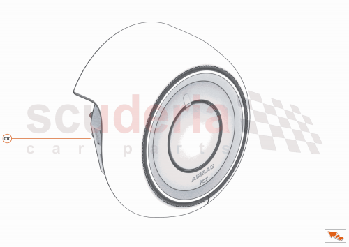 Part Diagram for McLaren 16EA202CP