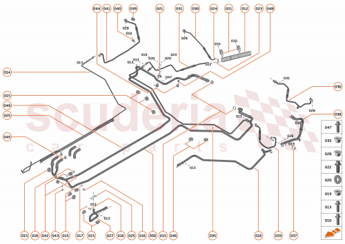 Part Diagram for McLaren 13A2974CP