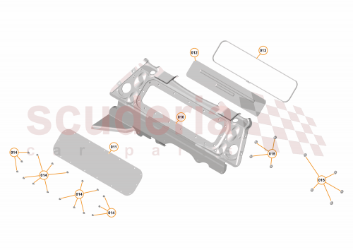 Part Diagram for McLaren 13A6468CP