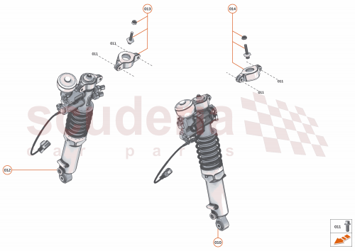 Part Diagram for McLaren 11S3794CP