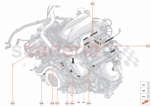 Part Diagram for McLaren 00RA474