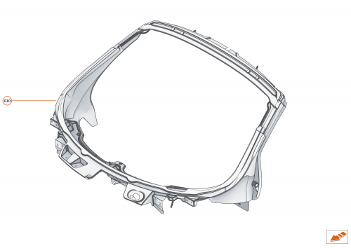 Part Diagram for McLaren 13MA026CP