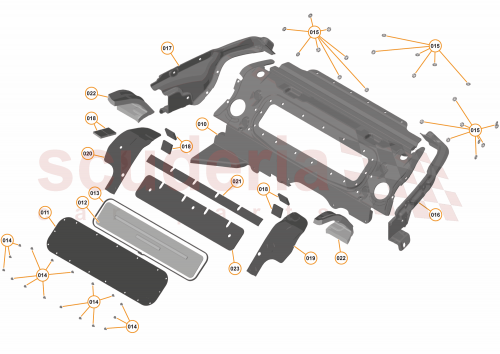 Part Diagram for McLaren 13AA039GP