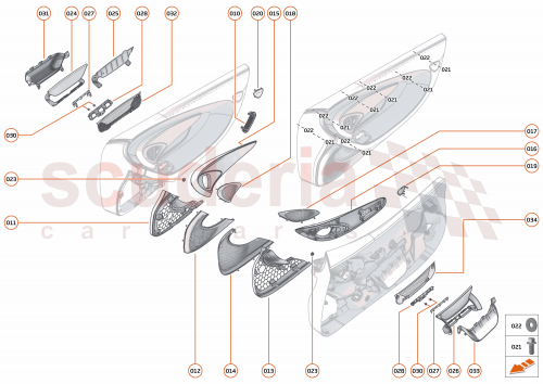 Part Diagram for McLaren 13N2154CP