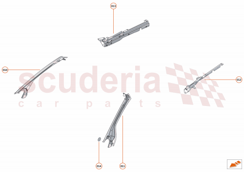 Part Diagram for McLaren 14AB188SP