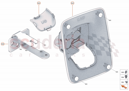 Part Diagram for McLaren 16NB253CP