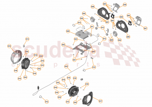 Part Diagram for McLaren 13M1626SP
