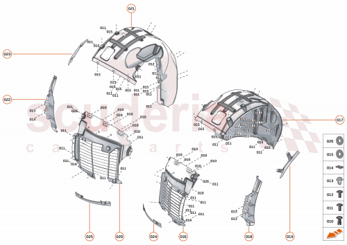 Part Diagram for McLaren 13AA752MP