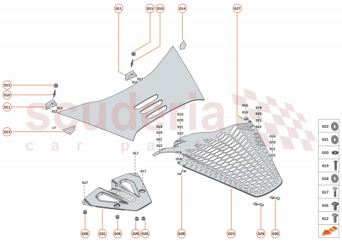 Part Diagram for McLaren 14AB763RP