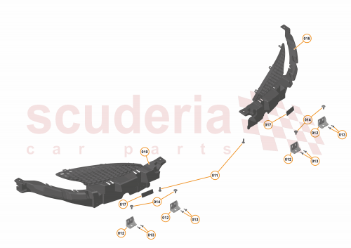 Part Diagram for McLaren 13A6494CP