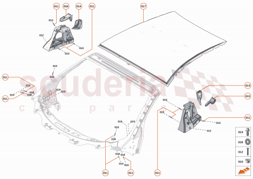 Part Diagram for McLaren 13AA197CP