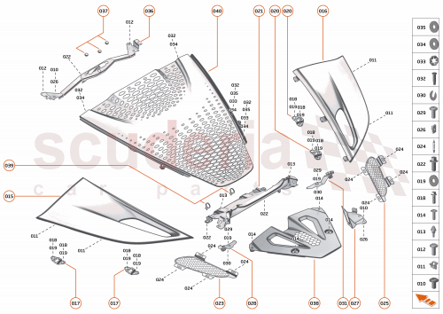 Part Diagram for McLaren 00RC017