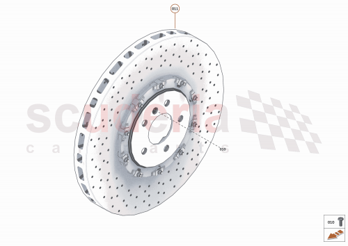 Part Diagram for McLaren 31CA001CP