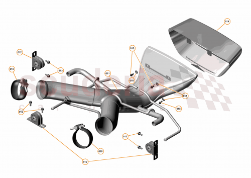 Part Diagram for McLaren 14MA712CP