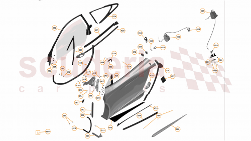 Part Diagram for McLaren 11A3921CP