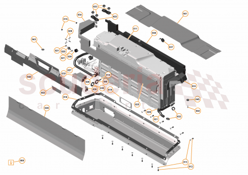 Part Diagram for McLaren 12F0710CP