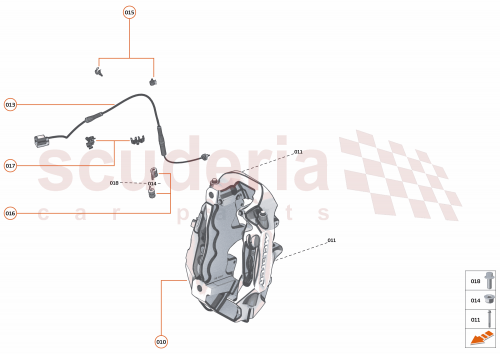 Part Diagram for McLaren 16AB118CP