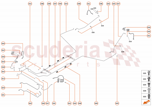 Part Diagram for McLaren 00RB063