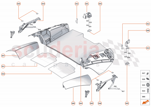 Part Diagram for McLaren 11A6578SP