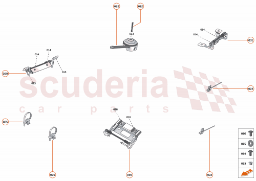 Part Diagram for McLaren 15AA467MP