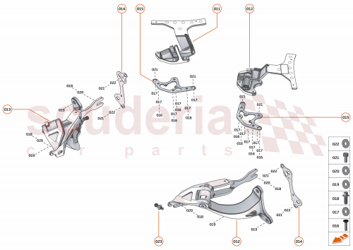 Part Diagram for McLaren 13P7340CP