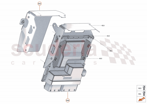 Part Diagram for McLaren 14GA009CP