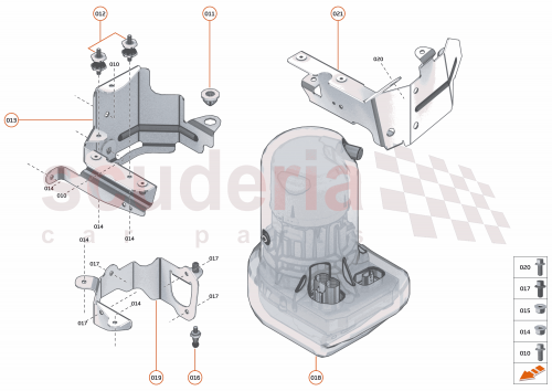 Part Diagram for McLaren 14A2632SP
